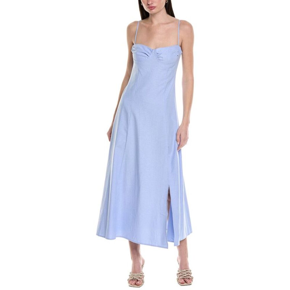 Avantlook Womens Maxi Dress, Blue